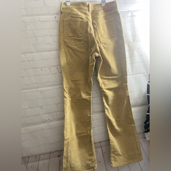Vintage White Tag Levis Premium Corduroy Ribcage Boot Jeans - Picture 10 of 16